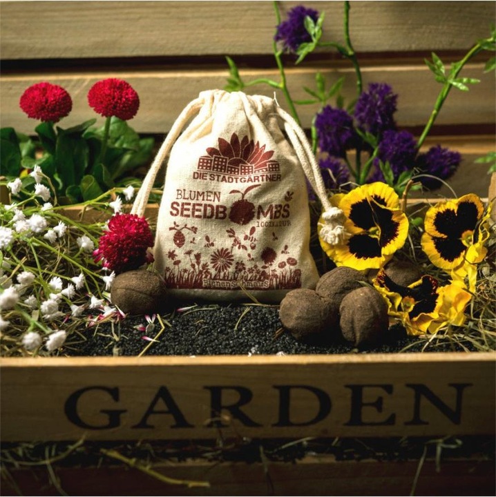 Image du produit Die Stadtgärtner Bombes de graines Délice des abeilles (Graines de fleurs)