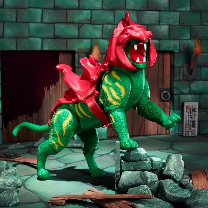 Actual product image Masters of the Universe Origins Battle Cat Action Figure