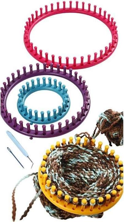 Actual product image Creativ Company Knitting ring set, 4 sizes