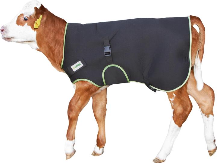 Immagine prodotto Kerbl Coperta di vitello Premium nera, 70 cm