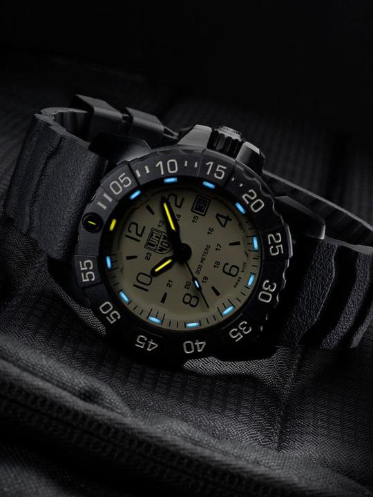 Image du produit Luminox XS.3251.CB.NSF.SET Montre pour homme Navy Seal Foundation Set 45mm 20ATM (Montre de plongée, 45 mm)