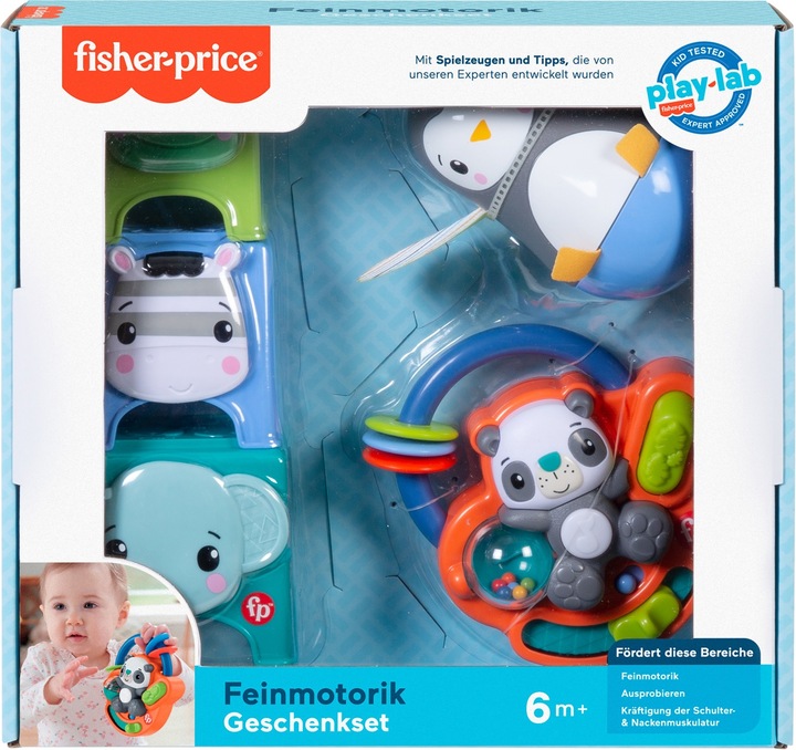 Produktbild Fisher-Price Feinmotorik Geschenkset ab 6 M+