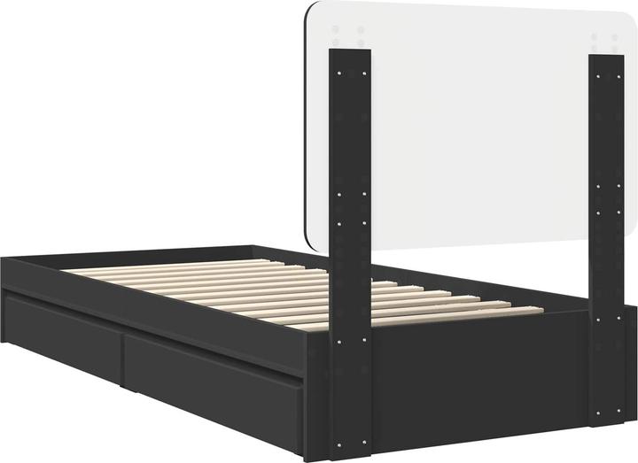 Produktbild vidaXL Aufbewahrungsbettgestell (75 x 190 cm)