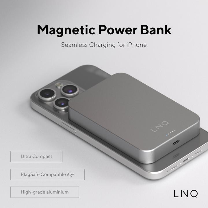 Image du produit LINQ Connects Pro Charge Magnetic (10000 mAh, 20 W, 38.50 Wh)