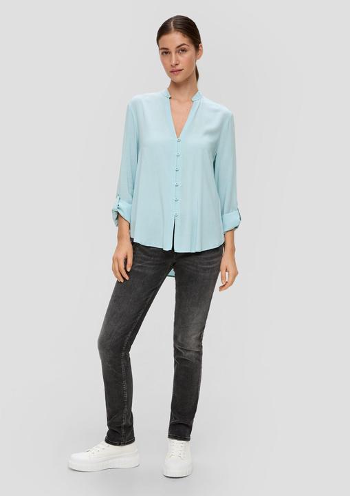 Immagine prodotto s.Oliver Bluse Viskosebluse mit Turn-up-Funktion (32)