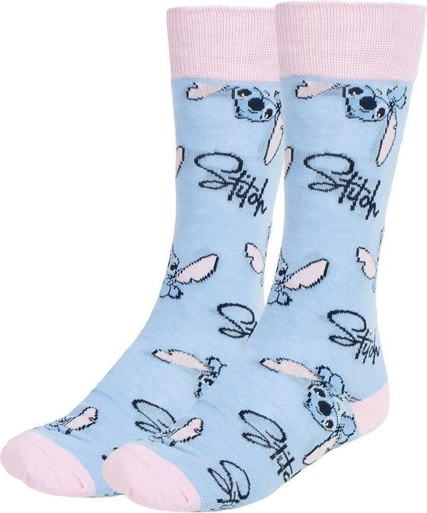 Actual product image Cerda STITCH - Head - Pack de 3 Paires de Chaussettes (Taille 36-43) (pack of 3, 36 - 43)