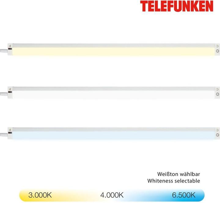 Produktbild Telefunken CCT LED Sensor Unterbauleuchte, weiss, 1xLED-Platine/5,5W (520 lm)