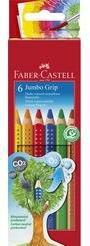 Actual product image Faber-Castell jumbo grip (Multicolor, 6 x)
