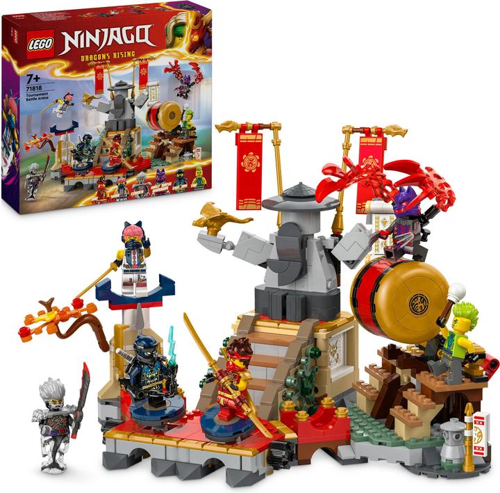 Actual product image LEGO Tournament Arena (71818, LEGO Ninjago)