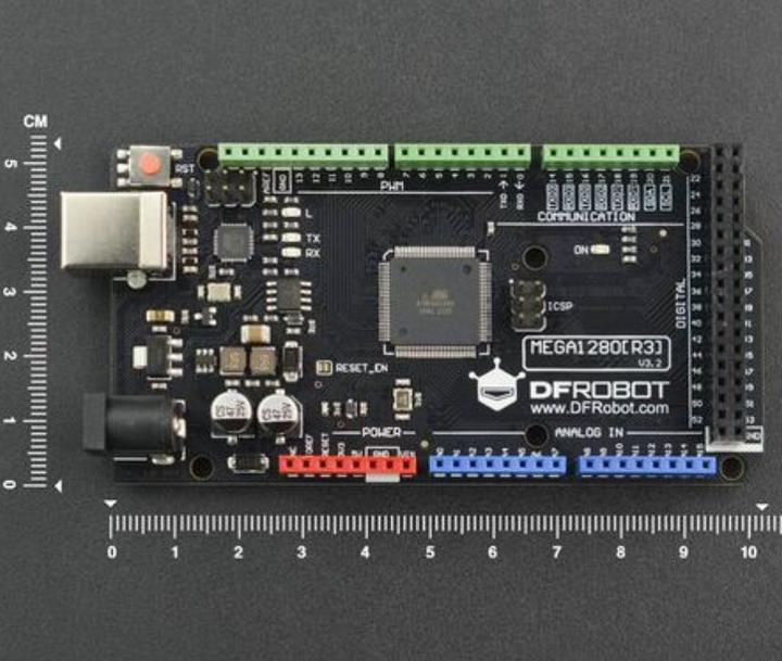 Actual product image DFRobot Mega 1280 Arduino compatible board
