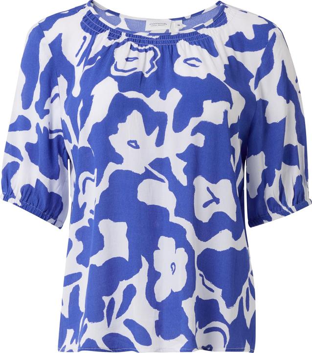 Produktbild Comma Bluse Gemusterte Kurzarmbluse (44)