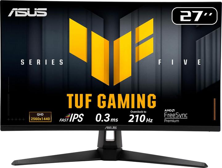 Actual product image ASUS TUF Gaming VG27AQ5A (2560 x 1440 pixels, 27")