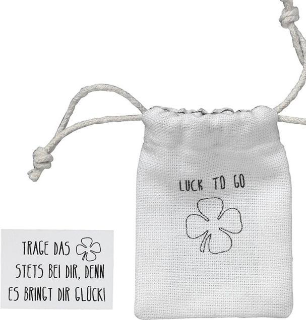 Produktbild Räder Amulett in einer Tasche vier Blattklee