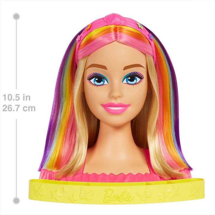 Produktbild Barbie Totally Hair Neon-Regenbogen Deluxe