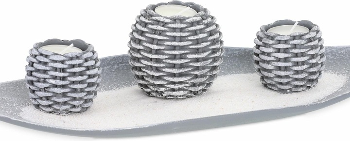 Actual product image Relaxdays Gazebo Weights, Pack of 4 (27 cm, 12 cm)
