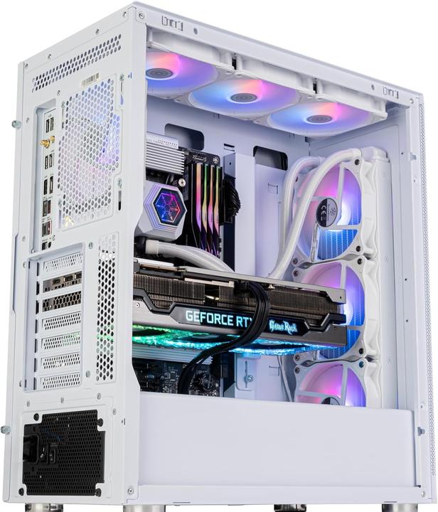 Produktbild Silverstone SST-FA514X-WG - FARA High Airflow ATX Mid-Tower gaming chassis with dual radiator suppor (ATX, mATX, Mini-ITX)