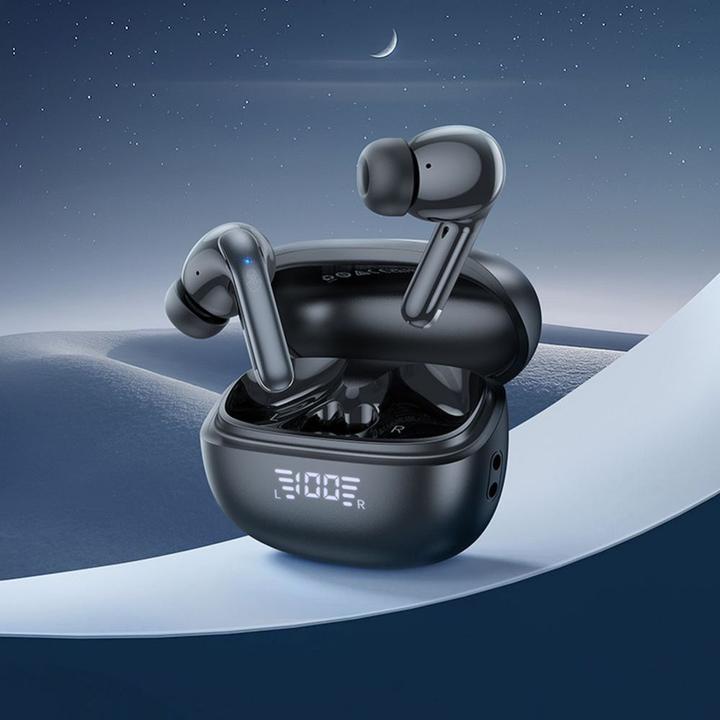 Produktbild Hoco EQ5 Energy Headset Wireless In-Ear Anrufe/Musik Bluetooth Schwarz (ANC, 7 h, Kabellos)