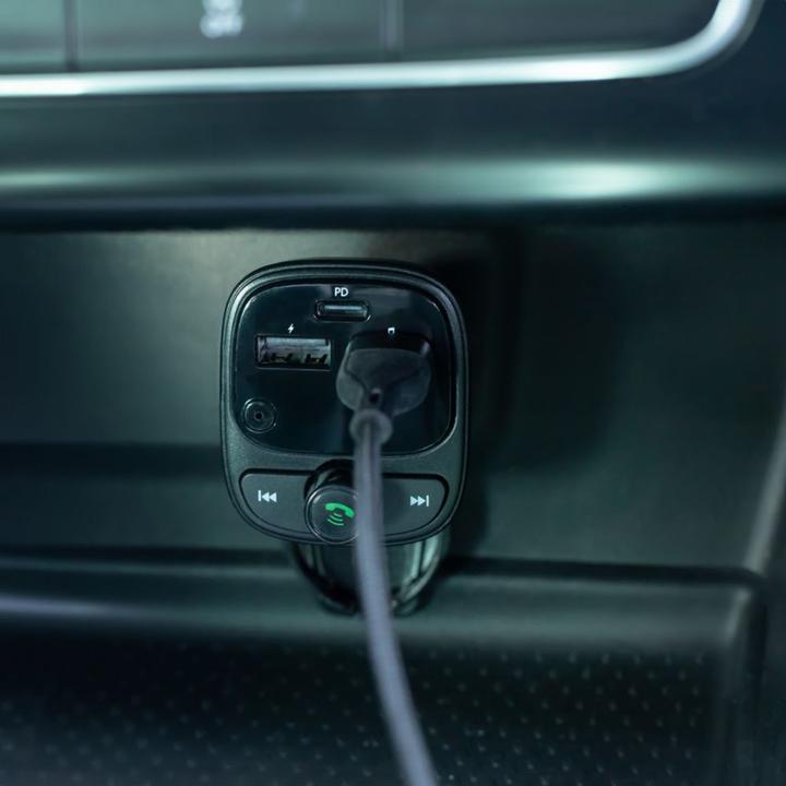 Actual product image Forever FM transmitter Bluetooth TR-370 black