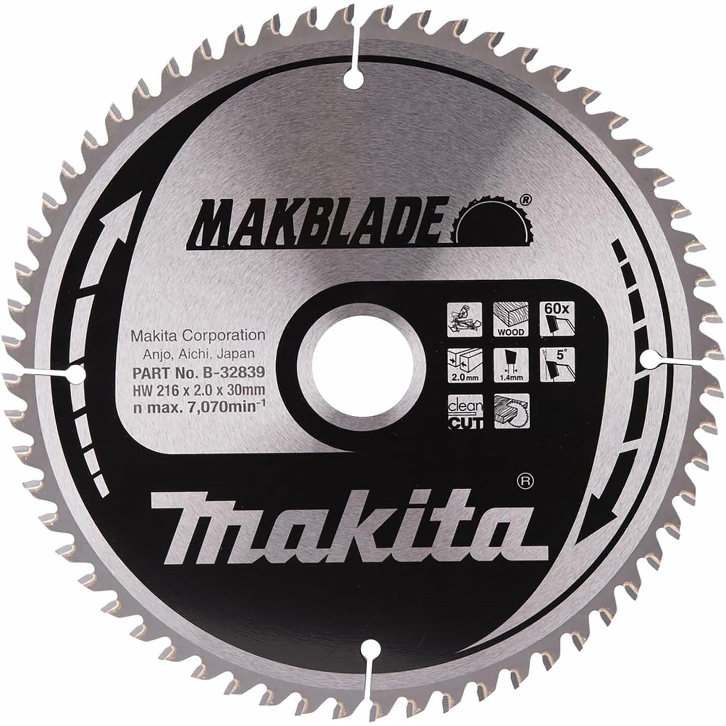 Makita, Sägeblatt, MAKBLADE Sägeb. 216x30x60Z