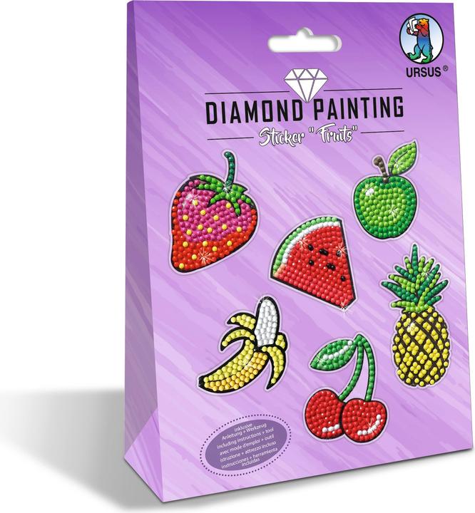 Ursus Motivsticker Diamond Painting Fruits
