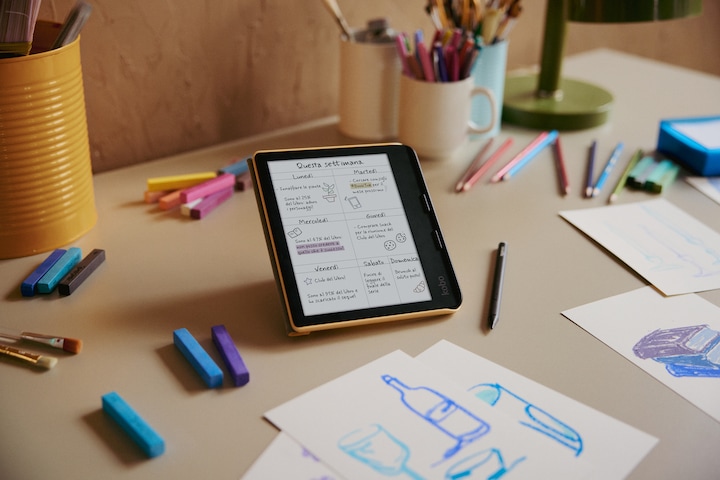 Produktbild Kobo Libra Colour (7", 32 GB, White)