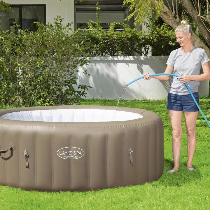 Actual product image Bestway 60017 Spa/Whirlpool, Round (6 Persons)