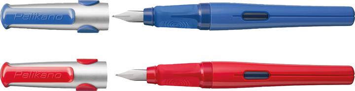 Produktbild Pelikan Füllhalter o structure P480M, grau Schaft mit Rillenstruktur, ergonomische Soft-Griffzone (Grau, 1x)