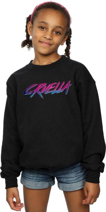 Actual product image Disney Girls Rad Cruella Sweatshirt (116)