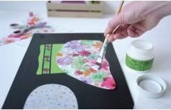 Immagine prodotto Kreul 48251 - Art Potch Colla e vernice per decoupage seta opaca, 150 ml, a base d'acqua, asciuga (Trasparente, 150 ml)