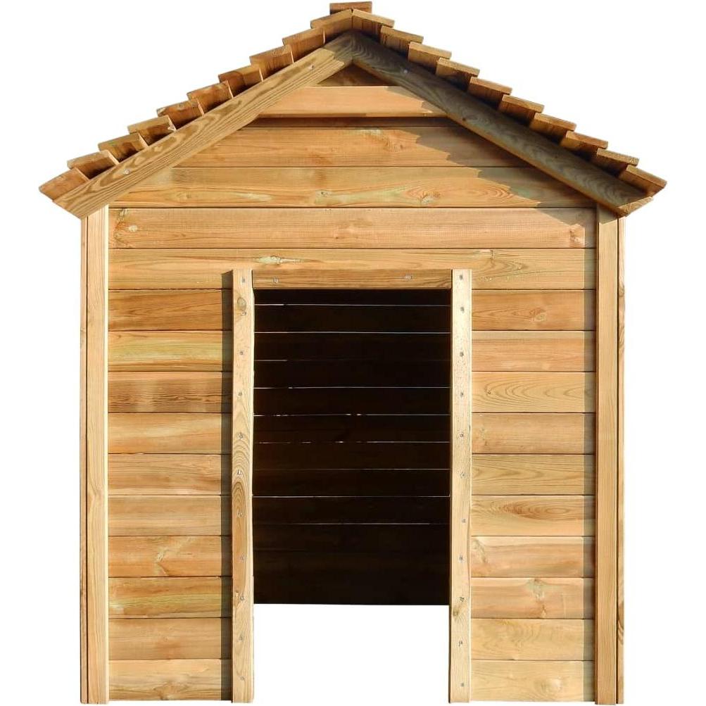 Thumbnail - VidaXL Garten-Spielhaus 123×120×146 cm Kiefernholz