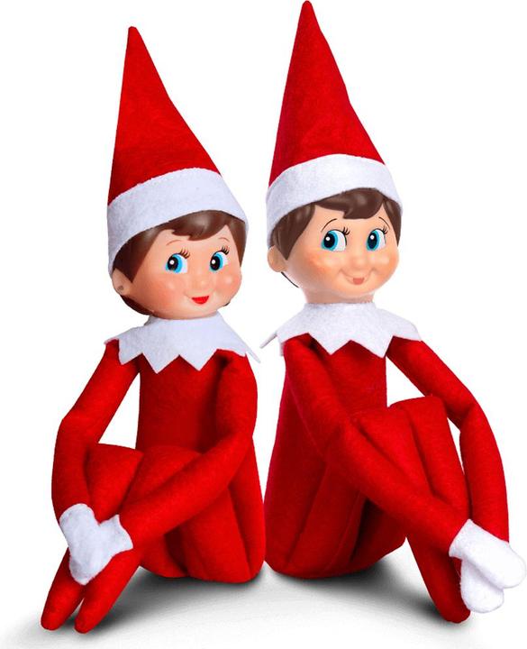 Image du produit Elf on the Shelf fille avec livre, version allemande