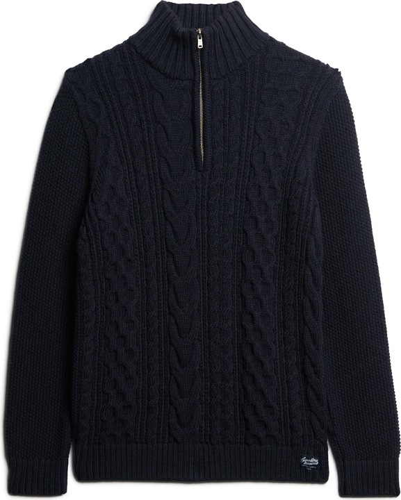 Produktbild Superdry pullover mit halbem reissverchlu au trick uperdry jacob cable (S)