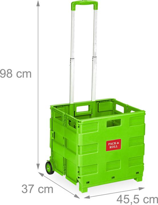 Image du produit Relaxdays Chariot à provisions