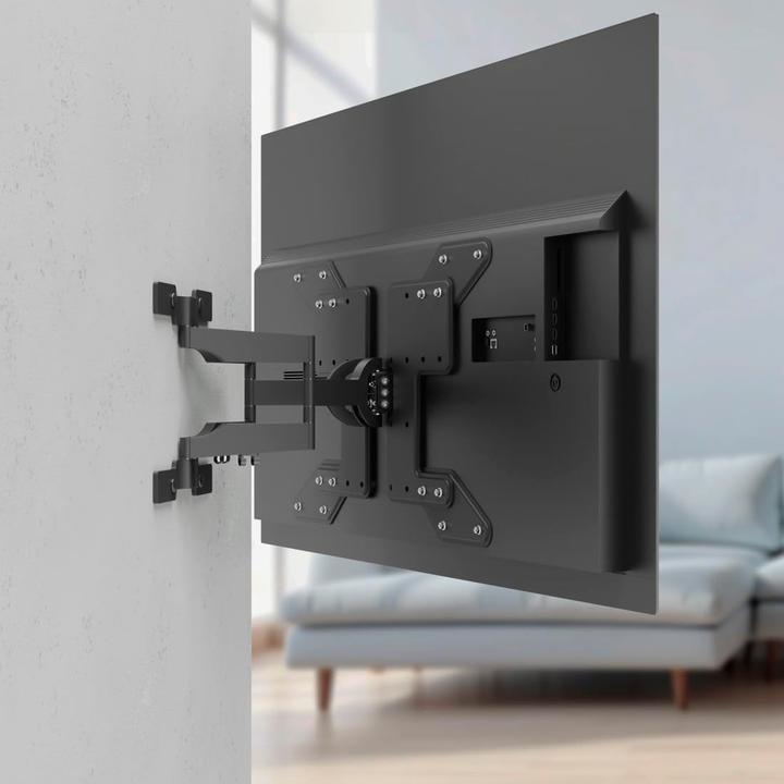 Produktbild Hama TV-Wandhalterung, OLED, flach, schwenkbar, ausziehbar, 229cm (90") bis 50kg (Wand, 50 kg, 37" - 90")