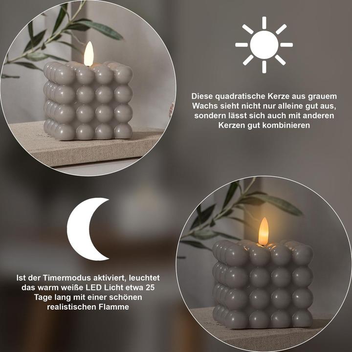 Produktbild Star Trading LED Pillar Kerze Flamme Dot