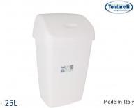 Tontarelli Aurora Mülleimer mit Scharnierdeckel (25 l)