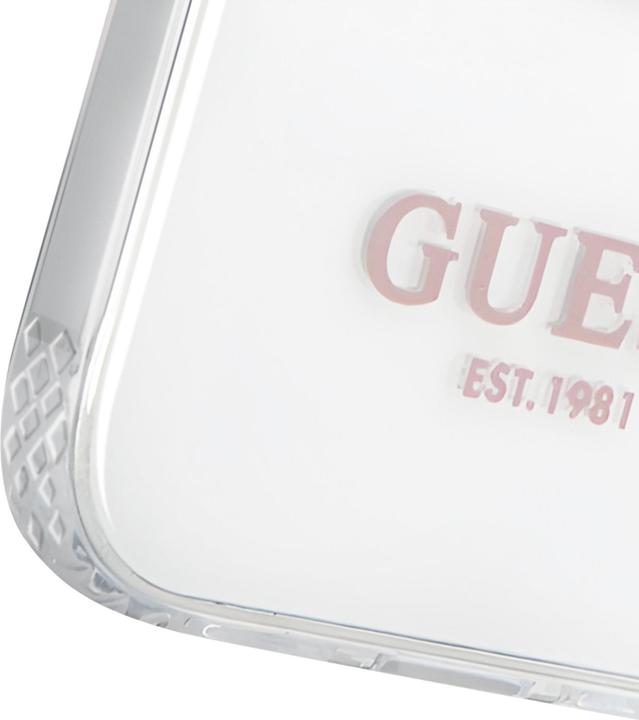 Image du produit Guess Transparent MagSafe Compatible Case pour Apple iPhone 14 Plus - rose (Apple iPhone 14 Plus)