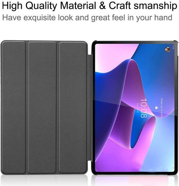 Produktbild MU Classic Dreifach faltbare Leder Hülle (Tab P12 Pro)