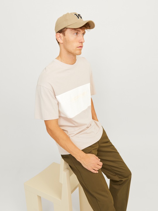 Produktbild Jack & Jones Jjelegacy Blocking Tee Ss O-Neck Noos (S)