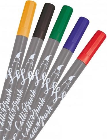 Image du produit Online Brosse à main Callibrush - Lot de 5 (Multicolore, 5 x)