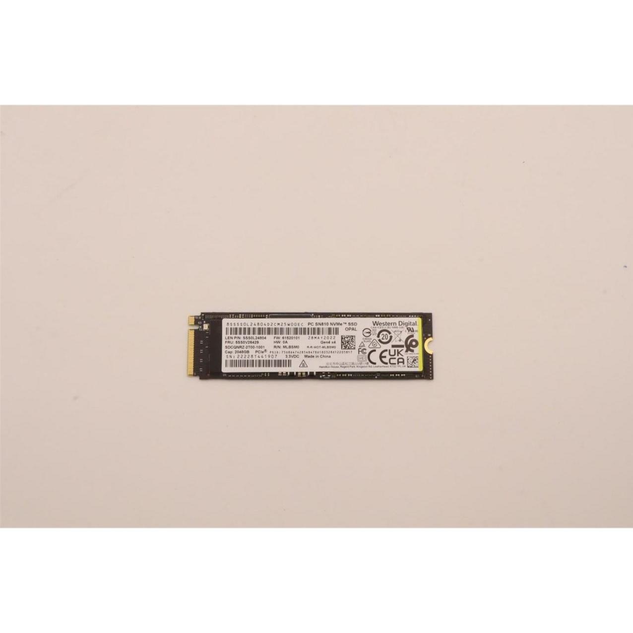 Lenovo Ssd asm (2000 GB, M.2 2280), SSD