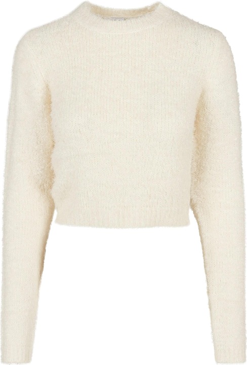 Produktbild Urban Classics Ladies Cropped Feather Sweater (3XL)