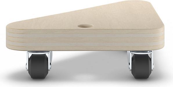 Image du produit kaiserkraft Rouleau de transport en plaque multiplex (100 kg)