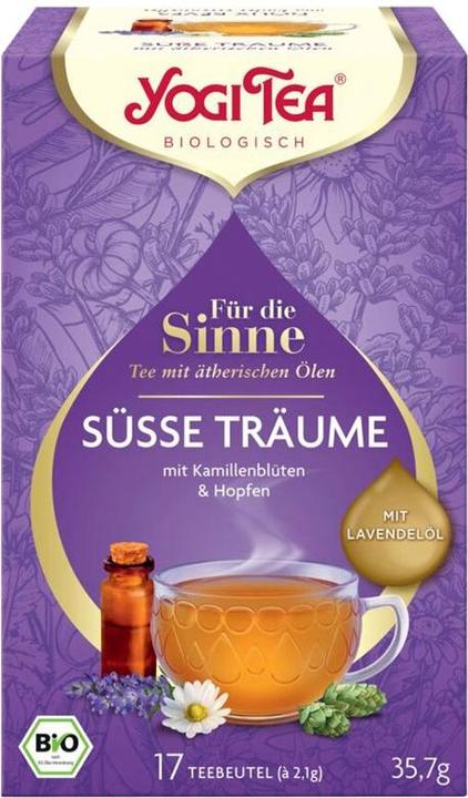 Immagine prodotto Yogi Tea Per i sensi Sogni d'oro Tè speziati (2.10 g)