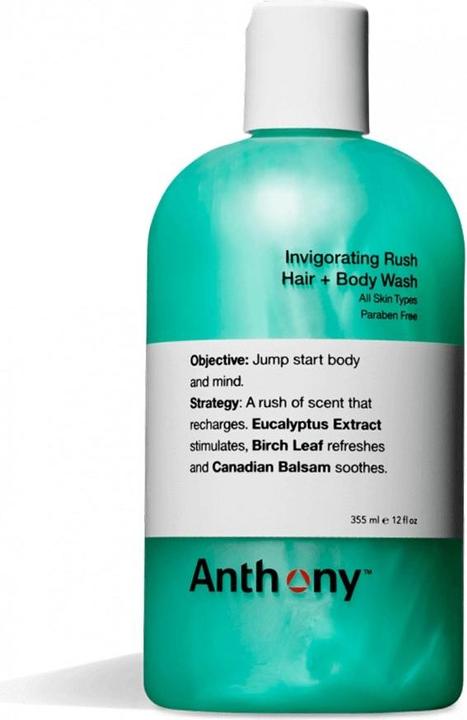 Immagine prodotto Anthony Lavaggio rinvigorente dei capelli e del corpo Rush (100 ml)