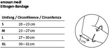 Produktbild Emosan medi Ellbogen-Bandage (L)