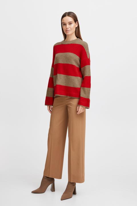 Actual product image B.young BYOMARTHA STRIPE JUMPER - 20813889 (L)