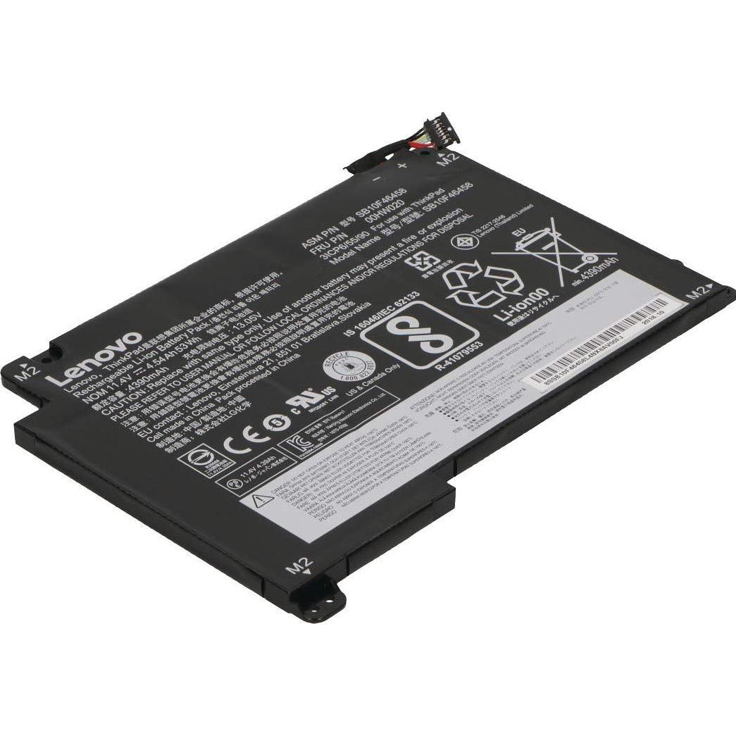 Lenovo Battery 3C (3 Zellen, 4540 mAh), Notebook Akku