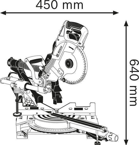 Image du produit Bosch Professional Gcm 8 Sde