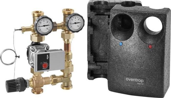 Image du produit Oventrop OV Chaudière à raccorder Regumat RTA-130 TOP DN 25 avec Wilo Yonos PARA 25/6 RKC